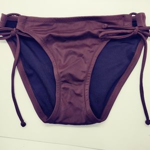 Victoria's Secret Brown string bikini bottoms XS